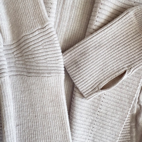 Lulumelon Transformation Wrap Cardigan Womens Size 6 Gray - Picture 9 of 14